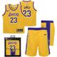 Coffret maillot réplique icône des Lakers de Los Angeles - Lebron James - Tout-petit - Homme Taille: 2T