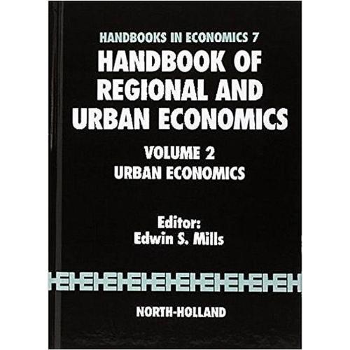 Handbook of Regional and Urban Economics – E.S. (ed.) Mills