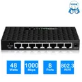 TEROW Gigabit Network Switch 8 Port 1000Mbps Smart Ethernet Switcher High Performance RJ45 Hub