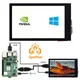 Touch screen capacitivo Raspberry Pi 4B da 3,5 pollici Display LCD IPS da 3,5 pollici 480 × 800 compatibile con HDMI per PI4/3B+/Jetson Nano