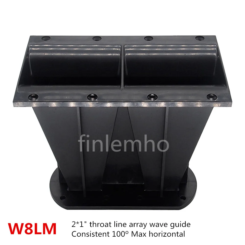 W8LM Line Array Altoparlante Tweeter Horn 2x1 "Gola Alti Auto HiFi Home Theater Per 8 Pollici Box Audio Professionale Indirizzo Pubblico