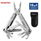 WORKPRO-Multi Tool Pocket Knife with Screwdriver Heavy Duty Multitool Pliers Safety and Sheath