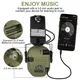 1 PCS Slim Electronic Muff Electronic Shooting Earmuff Tactical Hunting Hearing Protective Headset