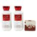 Bath & Body Works Winter Cherry Blossom - 2 Pack Of Body Lotion with a Cherry On Top Soap.