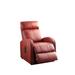 Tufted PU Leather Upholstered Recliner with Power Lift & Reclining