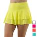 Fila Women`s Essentials Tiered Ruffle Tennis Skort ( X-Small Purple Cactus )