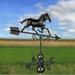 Galloping Horse Weathervane 1974K Modern Farmhouse Inspired Black Finish by Good Directions