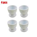 4pc Boiled Egg Cup Hard Boiled Egg Cup Soft Boiled Egg Cup Kitchen Breakfast-Egg Cup With Base Plate Boiled Egg Cup Holder