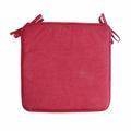 piaybook Household Cushion Square Strap Garden Chair Pads Seat Cushion For Outdoor Bistros Stool Patio Dining Room Linen Home Supplies for Home Outdoor Office Garden Patio Red