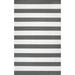 nuLOOM Christa Striped Indoor/Outdoor Area Rug 6 x 9 Grey