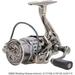 Spinning Reel Metal Line Cup Spool 13+1 Bearings Wheel for Long Shot Reel Heavy Duty Gear Plate 5.2:1 Lightweight for Seawater(3000s)