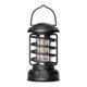 SHENGXINY Camping Lamp Clearance New Portable Retro Camping Lamp USB Rechargeable Camping Lantern Hanging Dimmable LED Tent Lantern Lightweight Camping Light For Courtyard Outdoor Black