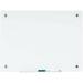 River Magnetic Dry Erase Tempered Glass White Board 18 X 24 Frameless Design Wall Mount Kit Included