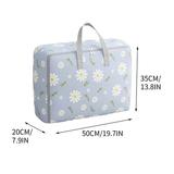 Ruimatai Large Storage Alternative to Moving Boxes Handheld Cotton Quilt Bags For Storing Clothes Cotton Quilts Quilts Large Capacity Moving Packaging Organizing And Storing Bags