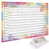 Gzwccvsn 2024 Calendar 12 Month Planner Wall Large 29.2 x21.4 Large Wall Calendar 2024 Large Wall Planner Annual Planner 2024 Planner International Calendar 2024 Wall Calendar at a Glance