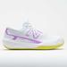 New Balance 696v5 Women's Tennis Shoes White/Purple Fade