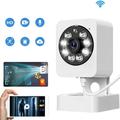 amlbb Smart Home Body Surveillance Camera 1080 HD Remote Voice Intercom Wireless Wifi Camera Monitor on Clearance