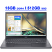 Acer Aspire 5 15 Premium Business Laptop 15.6 FHD LED-Backlit Display Intel Octa-Core i5-12450H Processor 16GB DDR4 512GB SSD USB-C Long Battery Life Win11 Gray