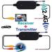 2.4G Wireless Color Video Transmitter & Receiver For Car Rear Backup View Camera
