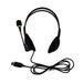 Wired Headset USB Interface Ergonomic with Microphone Noise Cancelling Wired Headphones Office Supply