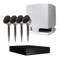 Current Audio Outdoor Landscape Audio Package - Includes Amplifier 4 Landscape Speakers and a Subwoofer