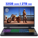 Acer Nitro 5 Premium Gaming Laptop 15.6 FHD IPS 144Hz Intel 12-core i5-12500H 32GB DDR5 2TB SSD GeForce RTX 4050 6GB Graphic RGB Backlit Thunderbolt4 AX1650i Win11 Black