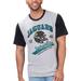Men's G-III Sports by Carl Banks Gray Jacksonville Jaguars Black Label T-Shirt