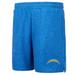 Men's Concepts Sport Powder Blue Los Angeles Chargers Powerplay Fleece Shorts