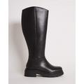 Straight Knee High Boots Ex Wide SC