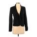 Ann Taylor LOFT Blazer Jacket: Black Jackets & Outerwear - Women's Size X-Small