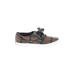 Keds Sneakers: Green Print Shoes - Women's Size 9 - Almond Toe