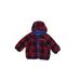 Ben Sherman Fleece Jacket: Red Print Jackets & Outerwear - Size 12 Month