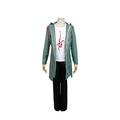 Aldult Nagito Komaeda Cosplay Costume Anime Jacket T-shirt Pants Full Set,Set-XL