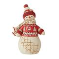 Heartwood Creek - Nordic Red Sweater Figure Noel Noel Snowman Red