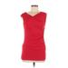 Vince Camuto Casual Dress: Red Dresses - Women's Size Medium Petite