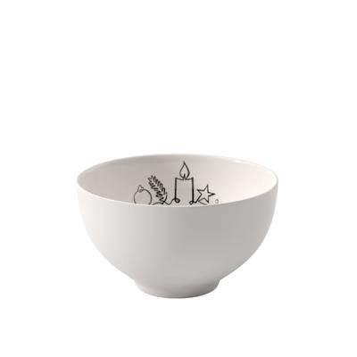 Villeroy & Boch Bol XMAS Statement Lines Länge 13,8 x Breite Höhe 7,8 cm Image
