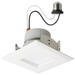 Satco 4" Square Selectable Color Temperature Dimmable LED Retrofit Recessed Lighting Kit in White | 3.13 H x 5.31 W in | Wayfair S18802