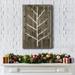 The Holiday Aisle® Wooded Christmas Collection B Premium Gallery Wrapped Canvas - Ready To Hang Canvas in White | 18" H x 12" W x 1.5" D | Wayfair