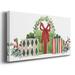 The Holiday Aisle® Woodland Holiday Collection D Premium Gallery Wrapped Canvas - Ready To Hang Metal in Black/Blue/Green | Wayfair