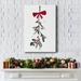 The Holiday Aisle® Warm Winter Wishes VI Premium Gallery Wrapped Canvas - Ready To Hang Metal in Black/Blue/Green | 60" H x 40" W x 1.5" D | Wayfair