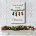 The Holiday Aisle® Night Before Christmas Metal in Green/Red/White | 32 H x 48 W x 1.5 D in | Wayfair D37D208491B94EAF9135625340812C15