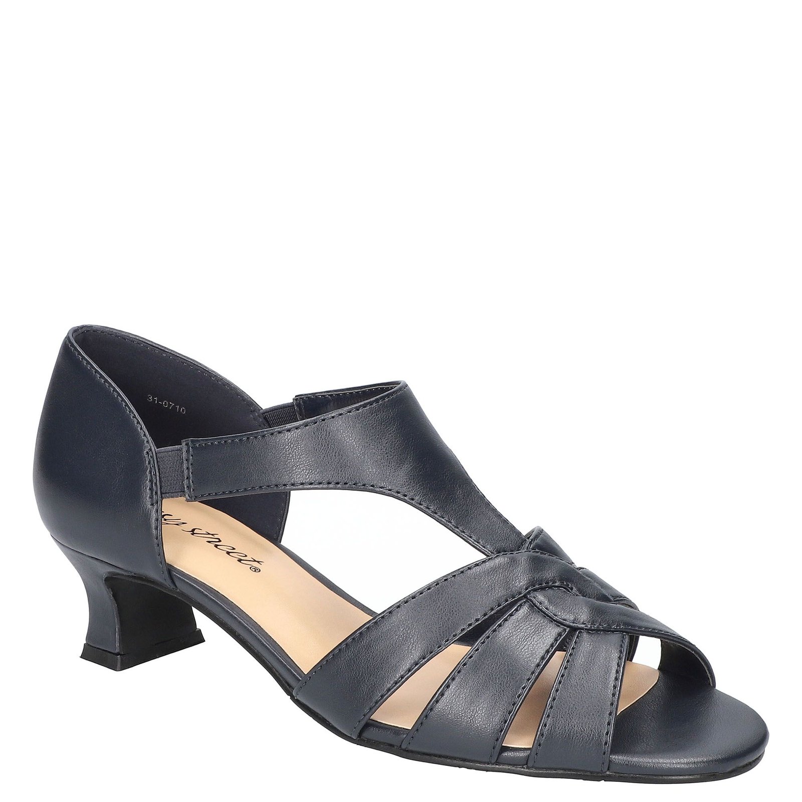 Easy Street Essie - Womens 8.5 Navy Sandal W
