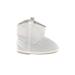 Baby Gap Boots: Gray Solid Shoes - Size 6-12 Month