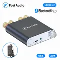 Amplificatore di potenza Audio Bluetooth fluffy Audio 100W x2 ricevitore Wireless TPA3116D2 Mini HiFi Digital Power Amp ZK1002D alimentatore