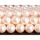 Pink Imitation Pearls Natural Loose Beads Smooth Round Shape Size Options 4/6/8/10mm Shell Pearl for