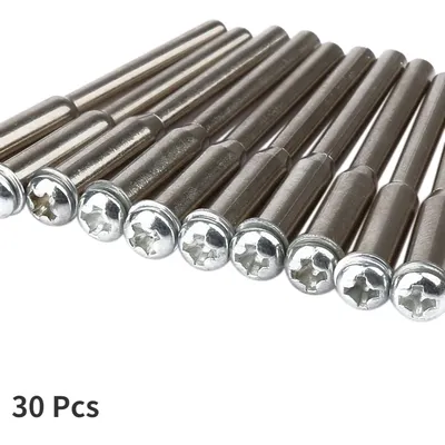 30Pcs Cutting Cut-off Wheel Disc Holder Mandrel for Dremel Accessories Polishing Wheel Mandrel for Rotary Dremel Tool 3mm Shank
