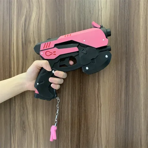 Spiel ow d. va Revolver Waffe Pistole 1:1 Cosplay Sicherheit Pu Geschenk Outdoor Spielzeug Gummi