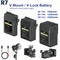 R7 Mini V-Mount V-Lock batteria al litio BP-106 BP-199 BP-233 batterie BP per fotocamere digitali