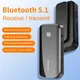 Bluetooth 5.0 Aux Adapter Wireless Dongle NFC TF Card 3.5mm Jack Handsfree For TV PC Speaker Car Kit