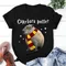 Capybara Potter divertente t-shirt da donna Capy 3D stampato abbigliamento donna casual manica corta